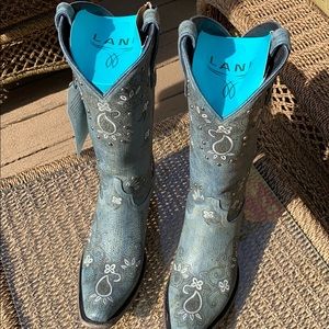Lane Sweet Paisley Boots